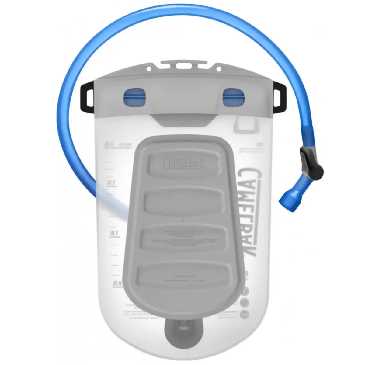 Camelbak Fusion 2L Reservoir with Tru Zip Waterproof Zipper - Clear