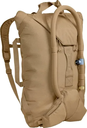 CamelBak SquadBak Tactical Hydration System with 25L MG Omega WaterBeast Reservoir, Coyote