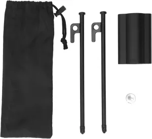 Camping Tent Pole Holder Strong Aluminum Alloy Fixation for Outdoor