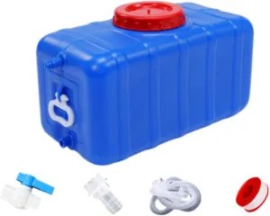 Camping Water Storage Tank Drink Container Portable Large Capacity Water Reservoir Storage Barrel for Outdoor Emergency RV, 50L