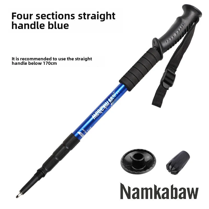 Cane Aluminum Hiking For Bluetooth-enabled Well-tested Hiking Mountain Crutch Retractable Stick The Climbing Stick Alloy Outdoor Cane Travel Elderly