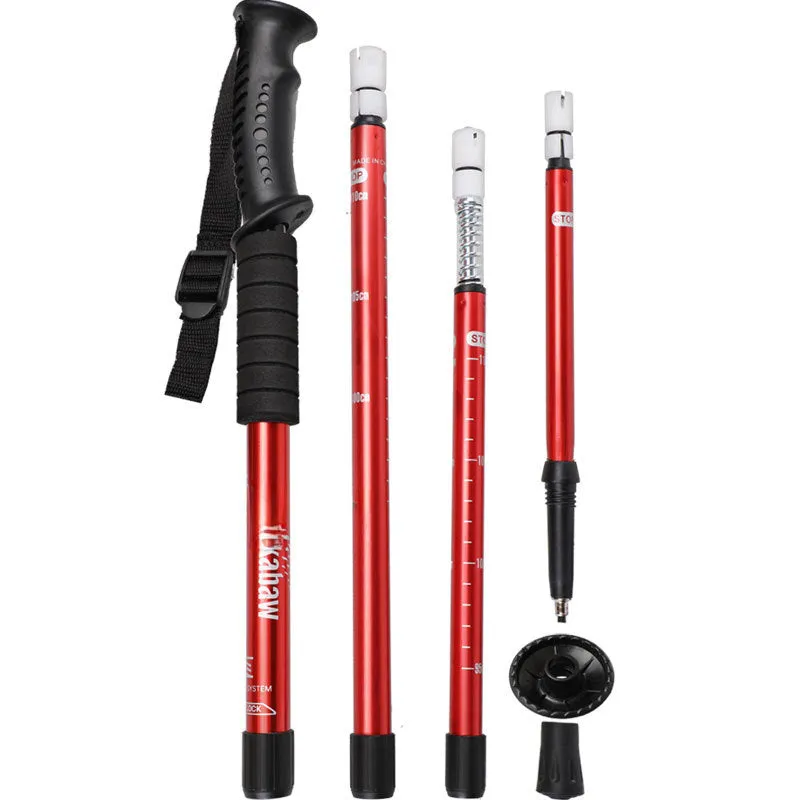 Cane Aluminum Hiking For Bluetooth-enabled Well-tested Hiking Mountain Crutch Retractable Stick The Climbing Stick Alloy Outdoor Cane Travel Elderly