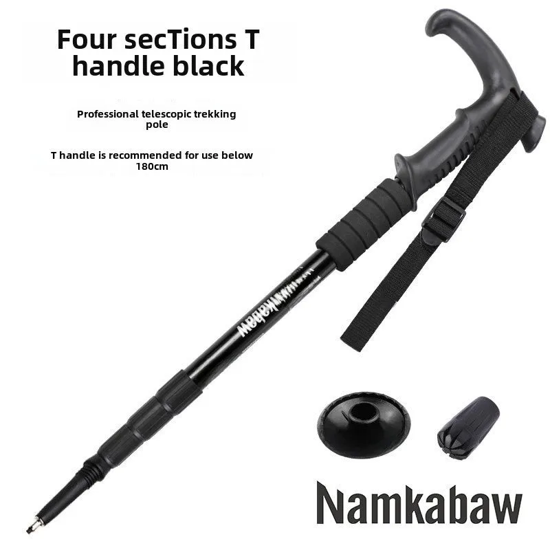 Cane Aluminum Hiking For Bluetooth-enabled Well-tested Hiking Mountain Crutch Retractable Stick The Climbing Stick Alloy Outdoor Cane Travel Elderly