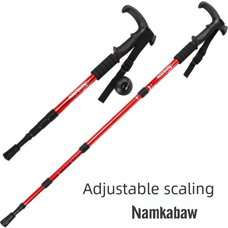 Cane Aluminum Hiking For Bluetooth-enabled Well-tested Hiking Mountain Crutch Retractable Stick The Climbing Stick Alloy Outdoor Cane Travel Elderly