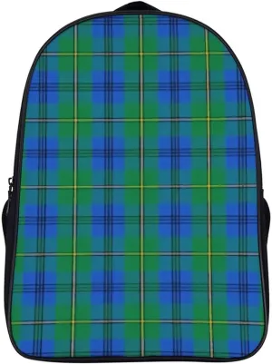 Clan Johnstone Johnston Double Compartment Large Capacity Backpack Unisex