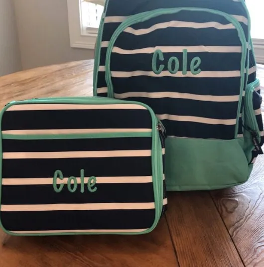 CLOSEOUT - Heavy Duty Backpack & Lunch Box Set