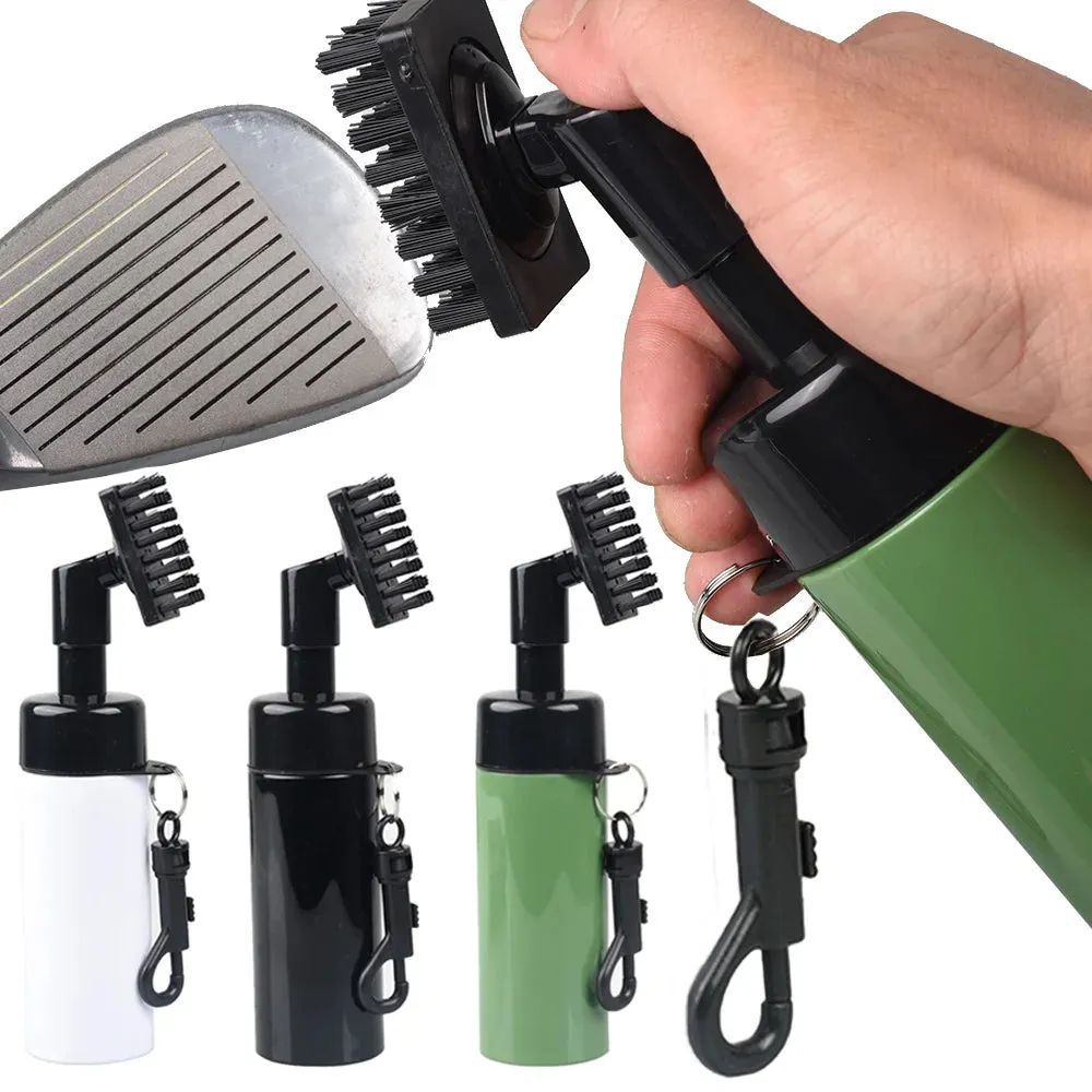 Club Cleaner Brush Time-limited sale Squeeze Golf Tube Golf Brush Golf Cleaning Reservoir Club For Bottle Leakproof With Tube Easy Groove Wide array