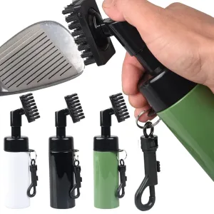 Club Cleaner Brush Time-limited sale Squeeze Golf Tube Golf Brush Golf Cleaning Reservoir Club For Bottle Leakproof With Tube Easy Groove Wide array