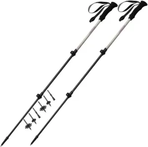 Collapsible Hiking and Trekking Poles, Anti-Shock and Quick Lock System, 3K Carbon Fiber with EVA Grip, 2pc Per Set