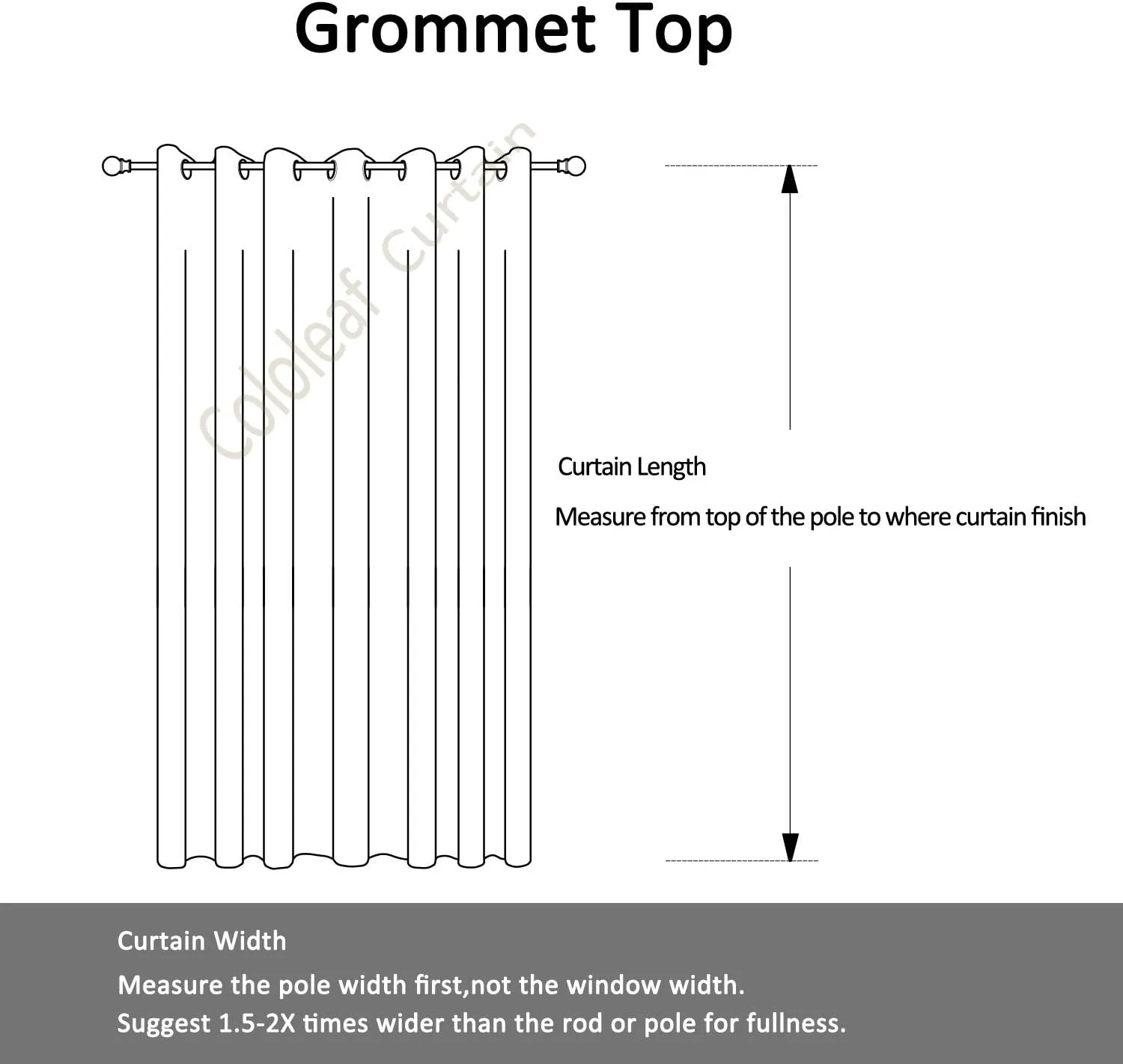 cololeaf Outdoor Curtain for Patio Waterproof Grommet Top Thermal Insulated Blackout Outdoor Curtain Drape, Porch, Gazebo, Pergola, Cabana, Dock, Beach Home - Navy 52W x 84L Inch (1 Panel)