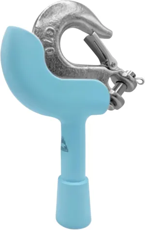 Curved Magnetic Grip for Boat Retrieval Trailer Hook