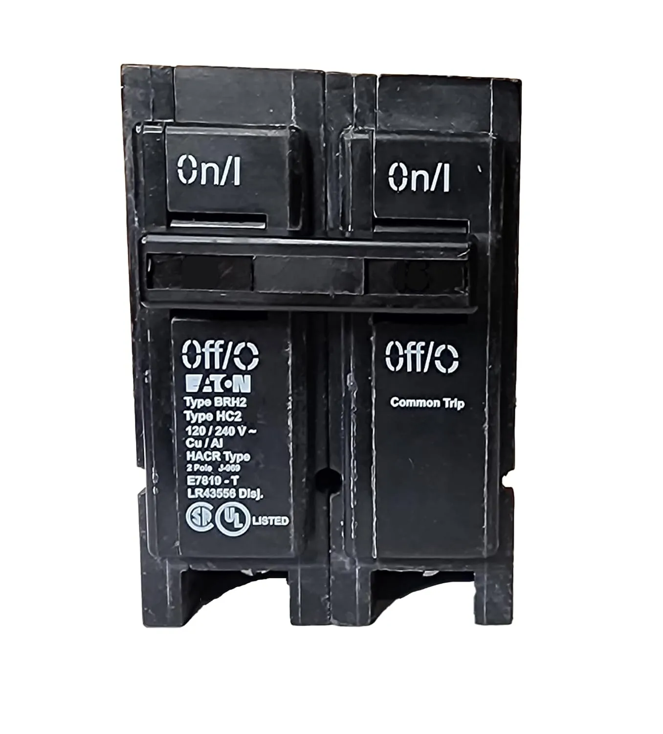 CUTLER HAMMER BRH240 Circuit Breaker, COM. Trip, 40 AMP, 2 Pole, Type BR, 22K, 120/240V