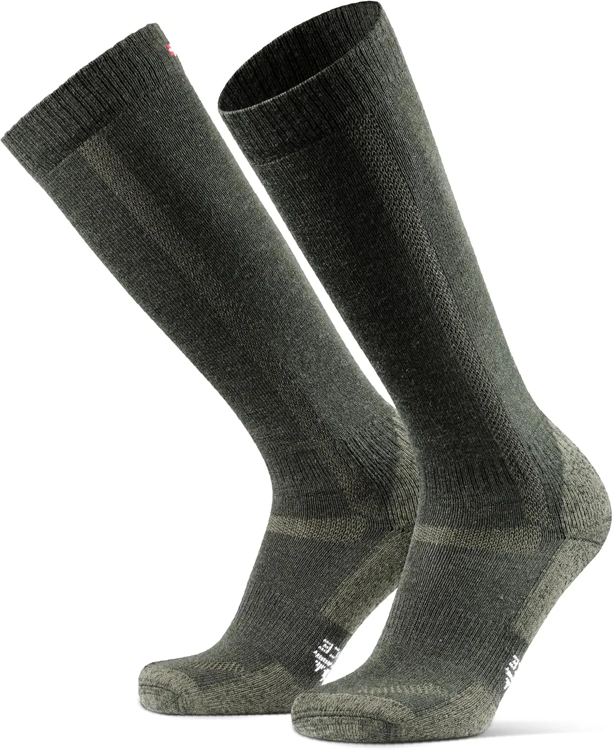 DANISH ENDURANCE Merino Wool Knee High Hiking Socks for Men & Women