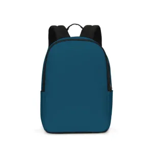 Dark Cyan Waterproof Backpack | Dark Pure Cyan | C100M0Y0K80