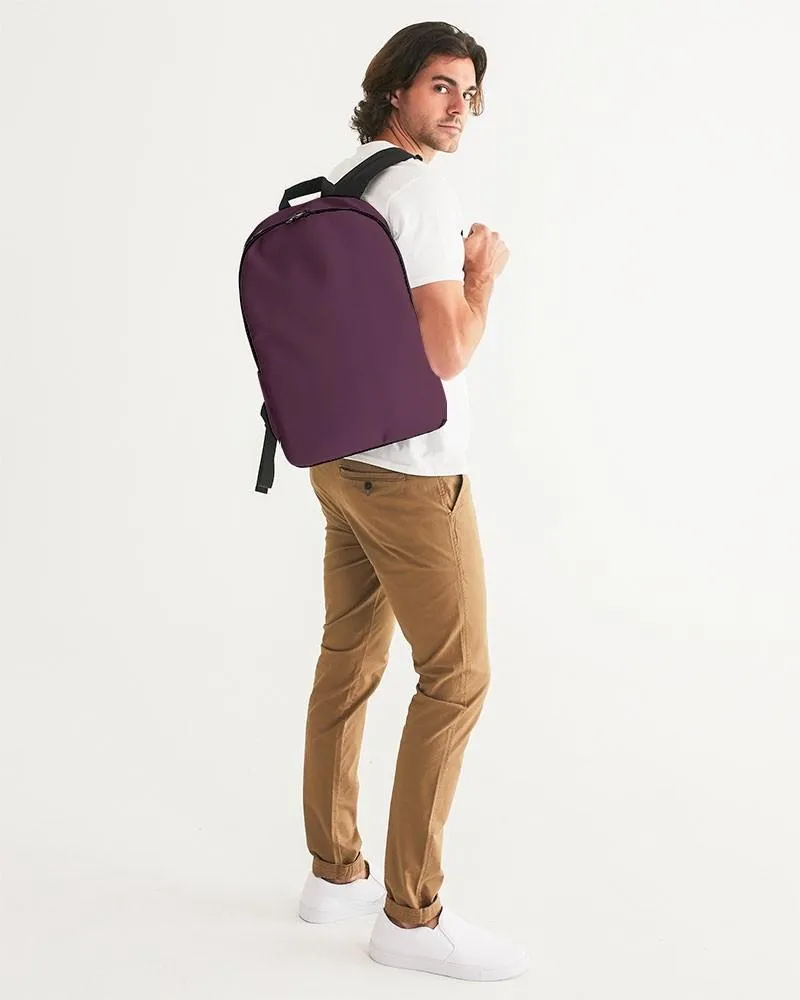 Dark Magenta Waterproof Backpack | Dark Pastel Magenta | C0M60Y0K80