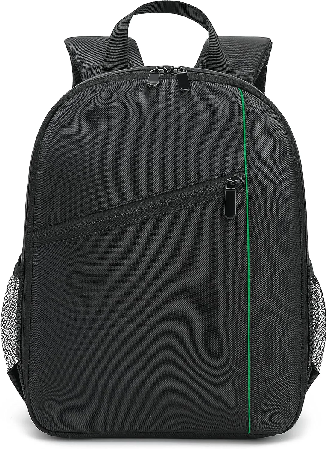 Digital DSLR Camera Waterproof Sling Backpack Shoulder Bag For Women And Men Teenagers (Green)
