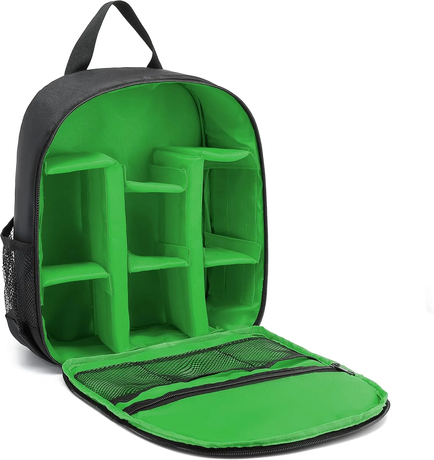 Digital DSLR Camera Waterproof Sling Backpack Shoulder Bag For Women And Men Teenagers (Green)