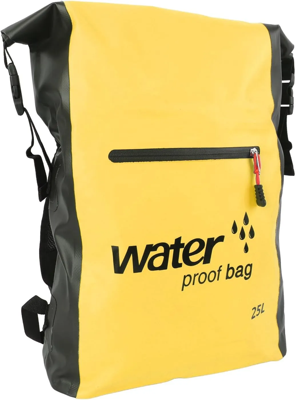 Dry Backpack, 25L Heavy Duty Water AntiImpact PVC Dry Bag for Camping