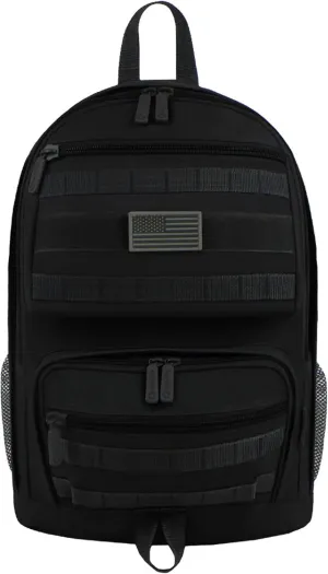 East West U.S.A 19-inch Tactical Molle Sport Military Assault Rucksacks Hiking Trekking Bag (Black)