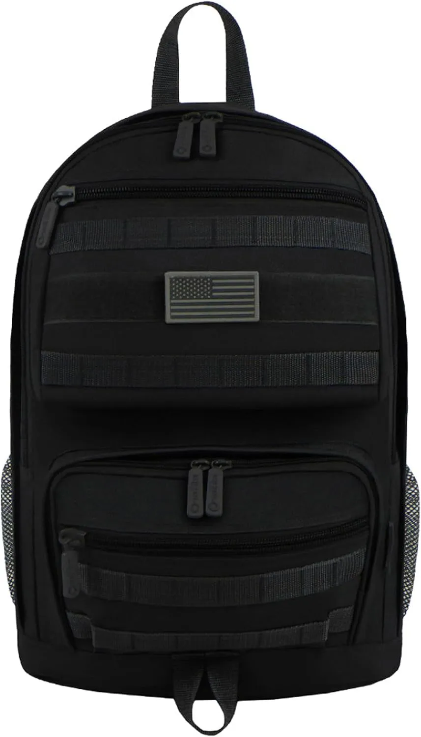 East West U.S.A 19-inch Tactical Molle Sport Military Assault Rucksacks Hiking Trekking Bag (Black)