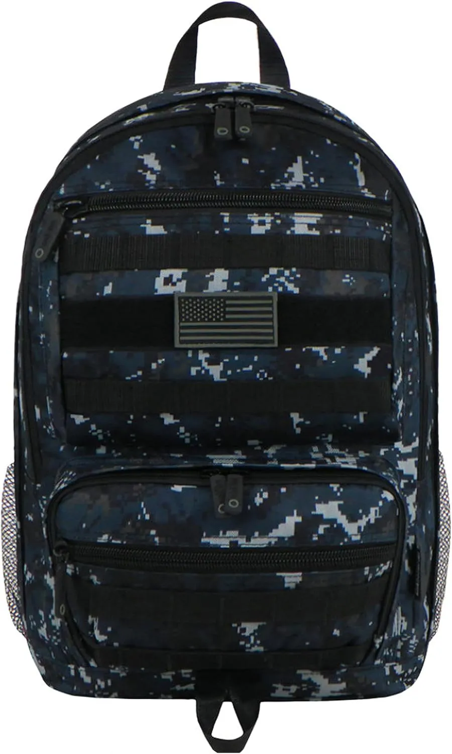East West U.S.A 19-inch Tactical Molle Sport Military Assault Rucksacks Hiking Trekking Bag (Navy Camo)