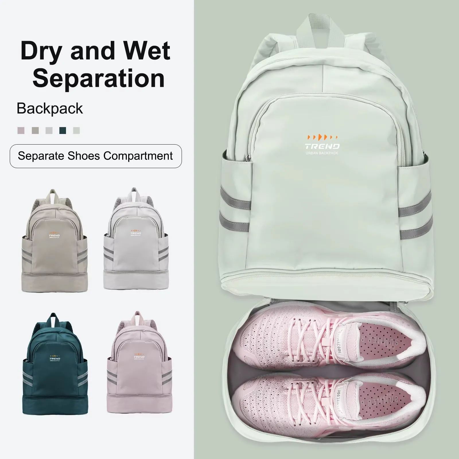 EliteFit Waterproof Gym Backpack for Women