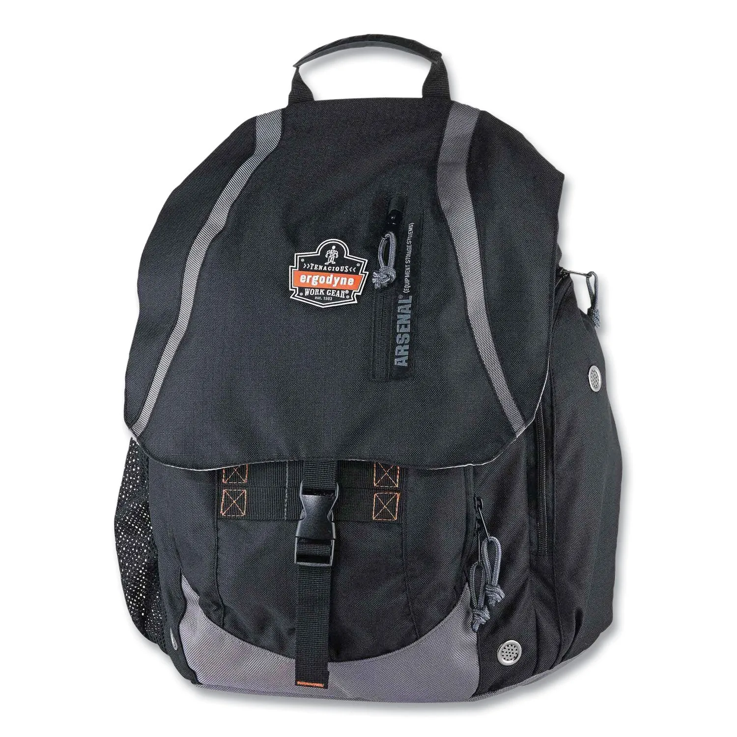 ergodyne® Arsenal 5143 General Duty Gear Backpack, 8 x 15 x 19, Black