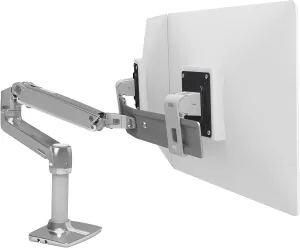Ergotron – LX Dual Direct Monitor Arm, VESA Desk Mount – for 2 Monitors Up to 25 Inches, 2 to 11 lbs Each – Polished Aluminum