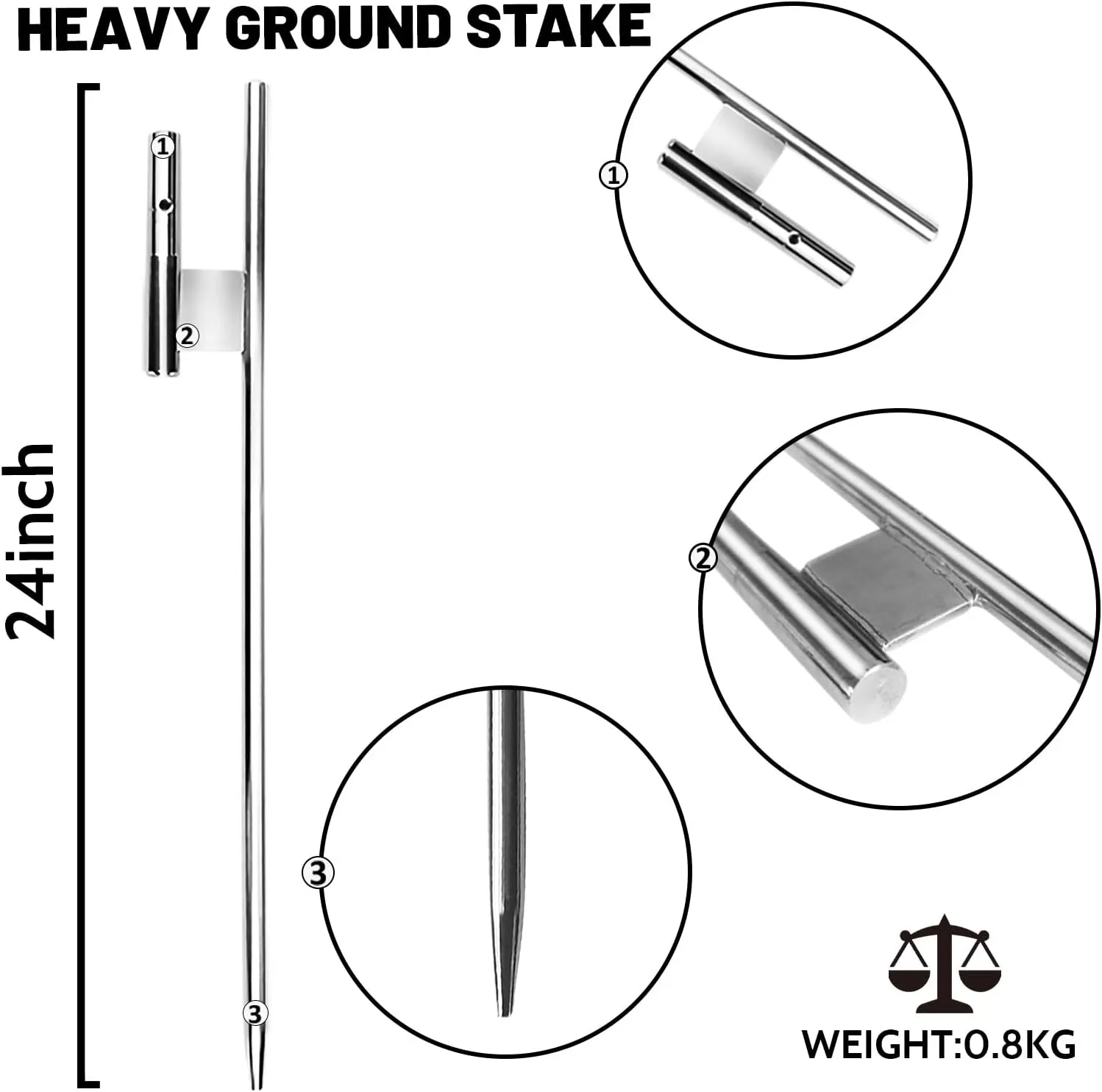 Feather Flag Pole Kit 11ft, Windless Swooper Flag Fits 8ft Feather Flags with Aluminum Alloy Flagpole, Ground Stake, Heavy Duty Base, Portable Bag