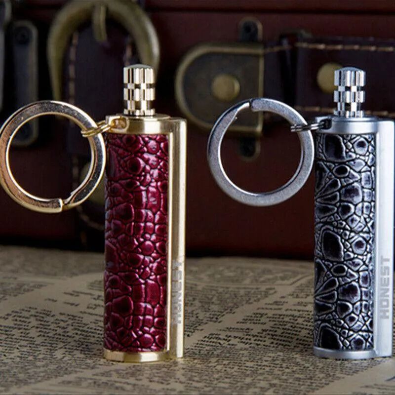 Fire Starter Lighter Waterproof Flint Match Metal Keychain Camping Survival Bda