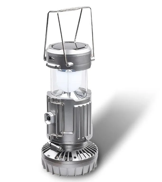 Fish Tent Camping Rechargeable Light Flashlight Order now Portable Lamp Hanging Charge LED Lantern Solar Outdoor Fan With High-demand
