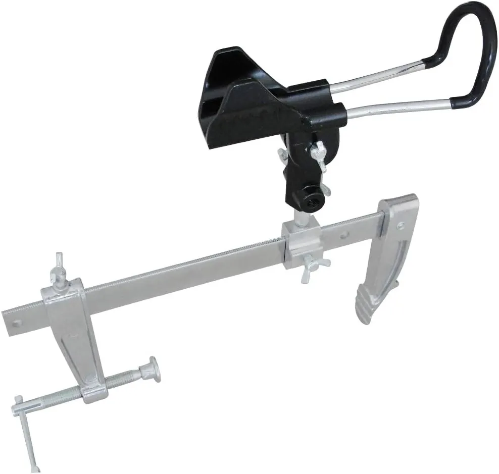 Fishing Support Rod Holder Heavy Duty Metal Universal Clamp-On Boat Deck Mount Fishing Pole Rod Holder