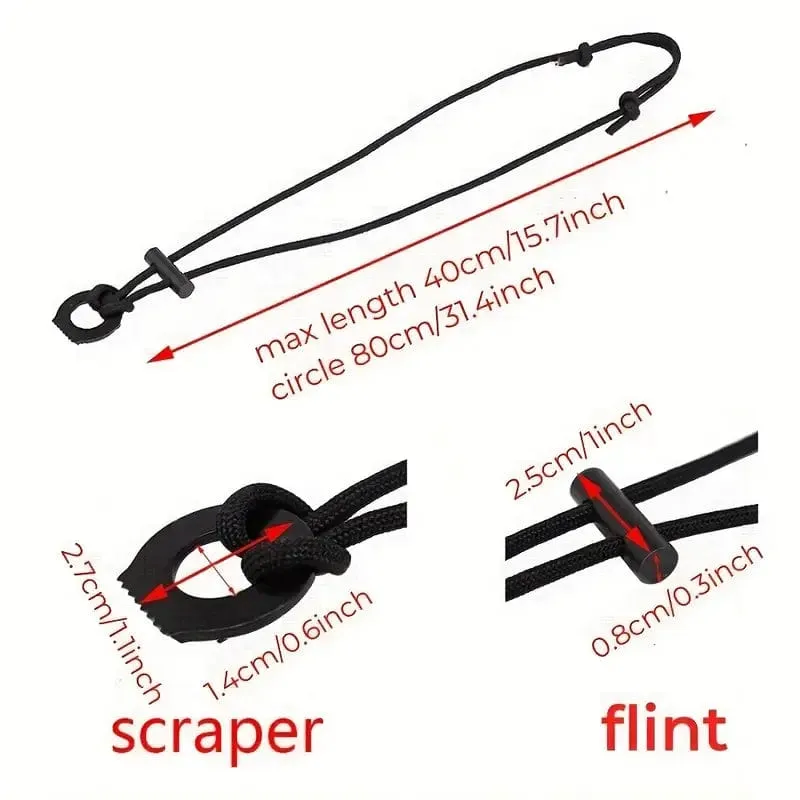 Flint & Stone Paracord Necklace