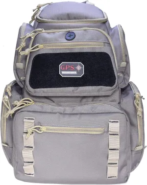 G. Outdoor Products G.P.S. Pistolero Tactical Range Backpack with 5 Internal Handguns Cases - Durable Waterproof Pistols, Ammo & Shooting Accessories Safe Storage