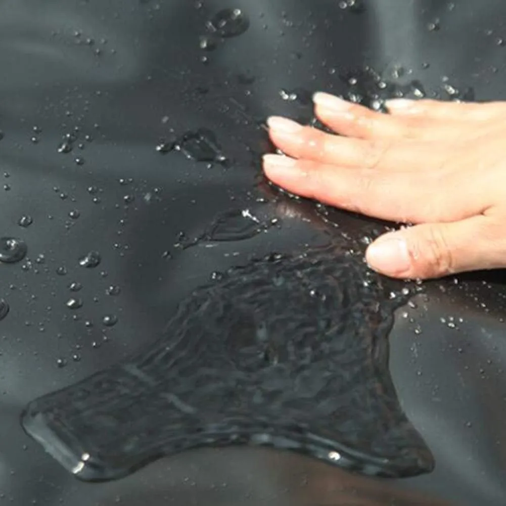 GDMING Pond Liner Puncture Resistance Plastic Tarps for Pond Water Garden Waterfall Reservoir Leakproof PVC, 42 Sizes (Color : Black, Size : 5x6m)