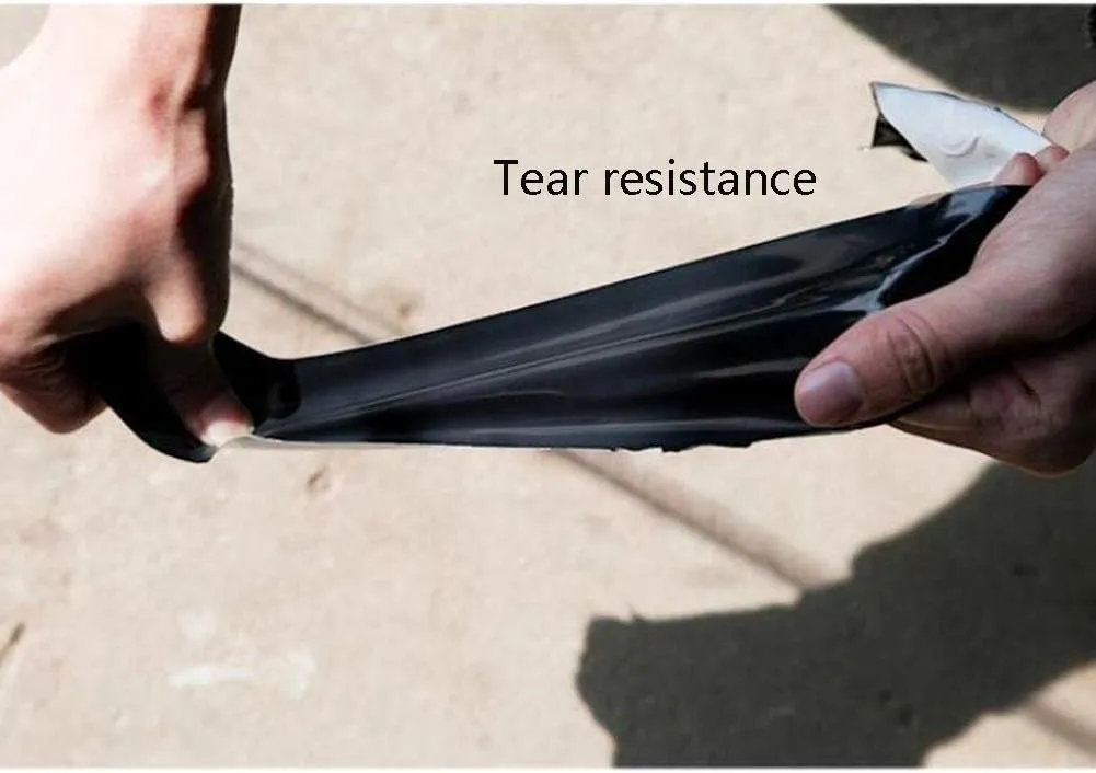 GDMING Pond Liner Puncture Resistance Plastic Tarps for Pond Water Garden Waterfall Reservoir Leakproof PVC, 42 Sizes (Color : Black, Size : 5x6m)