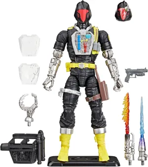 G.I. Joe Classified Series Retro Cardback B.A.T. (Battle Android Trooper), Collectible 6 Inch Action Figure with 11 Accessories