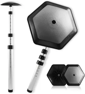 Golf Travel Bag Support Pole - Anti-Impact Golf Club Protector Support Golf Travel Bag Cover and Aluminum Alloy Golf Rod Stick to Protect Golf Clubs