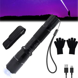 Gootatic Voltguard V95 Stun Torch, Gootatic Stun Flashlight, 2025 The Ultimate Survival Flashlight, USB Power in,for Home, Camping, Fishing, Car Essentials and Survival Kits (1 Set)