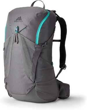 Gregory Jade 28L Women's Day Hiking Backpack, Ventilated Backpanel, Built-In Hydration Attachment for Bladder (Reservoir Not Included), Extra Small/Small, Mist Grey