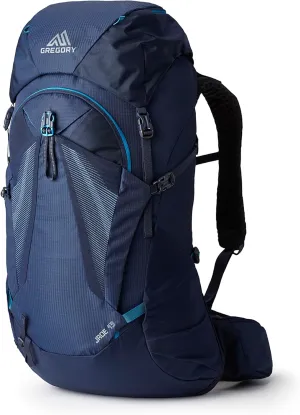 Gregory Jade 43L Women's Day Hiking Backpack, Ventilated Backpanel, Built-In Hydration Attachment for Bladder (Reservoir Not Included), Small/Medium, Midnight Navy