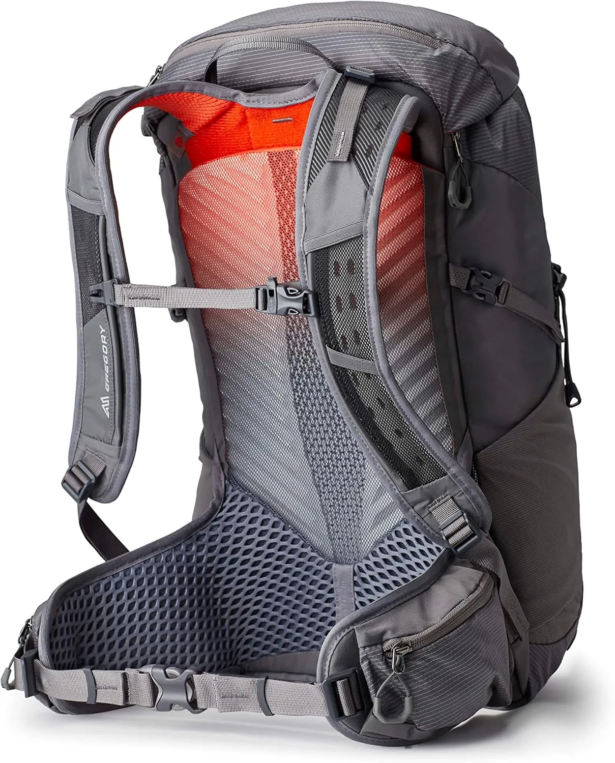 Gregory Maya 30L Women's Day Hiking Backpack, Ventilated Backpanel, Built-In Hydration Attachment for Water Bladder (Reservoir Not Included), One Size Fits All, Sunset Grey