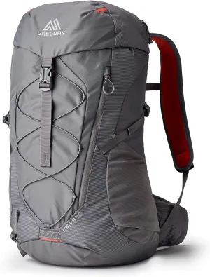 Gregory Maya 30L Women's Day Hiking Backpack, Ventilated Backpanel, Built-In Hydration Attachment for Water Bladder (Reservoir Not Included), One Size Fits All, Sunset Grey
