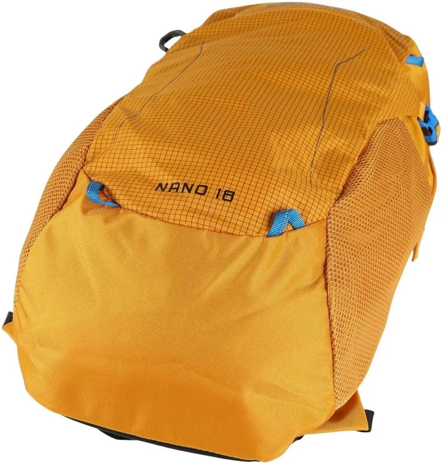 Gregory Nano 18L Unisex Day Hiking/Commuter/Active Travel Backpack, Breathable Backpanel, Hydration Port, One Size Fits All, Hornet Yellow