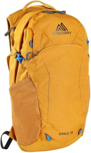Gregory Nano 18L Unisex Day Hiking/Commuter/Active Travel Backpack, Breathable Backpanel, Hydration Port, One Size Fits All, Hornet Yellow