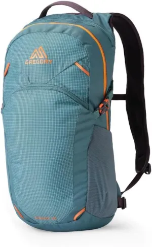 Gregory Nano 18L Unisex Day Hiking/Commuter/Active Travel Backpack, Breathable Backpanel, Hydration Port, One Size Fits All, Rio Blue