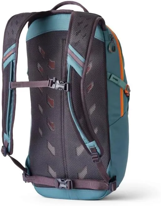 Gregory Nano 18L Unisex Day Hiking/Commuter/Active Travel Backpack, Breathable Backpanel, Hydration Port, One Size Fits All, Rio Blue