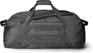 Gregory Supply 90L Adventure Travel/Gear Organization Duffel Bag, Tuckable Backpack Straps, Packable, Water-Repellent, Obsidian Black