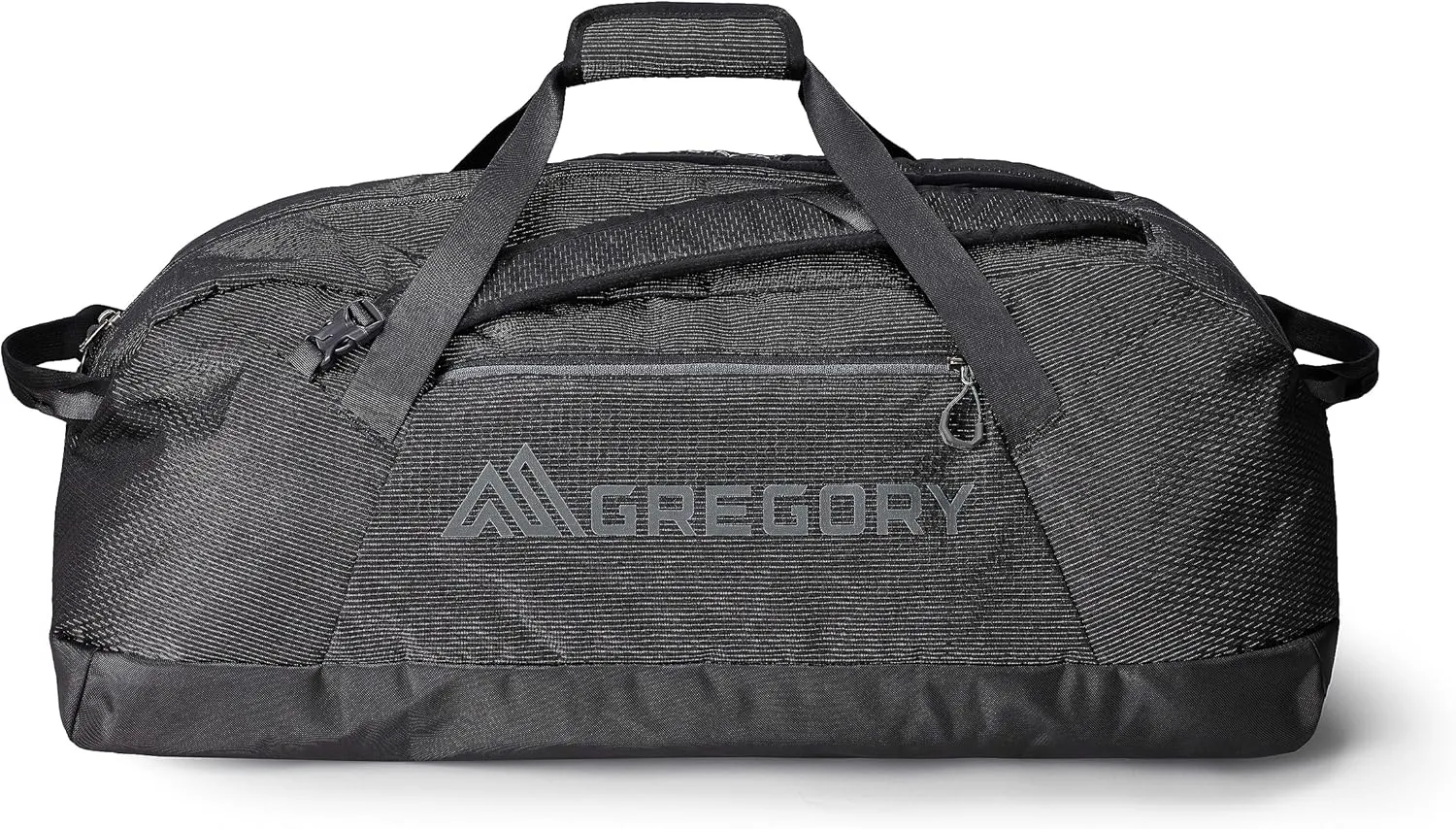 Gregory Supply 90L Adventure Travel/Gear Organization Duffel Bag, Tuckable Backpack Straps, Packable, Water-Repellent, Obsidian Black