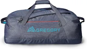 Gregory Supply 90L Adventure Travel/Gear Organization Duffel Bag, Tuckable Backpack Straps, Packable, Water-Repellent, Ocean Blue
